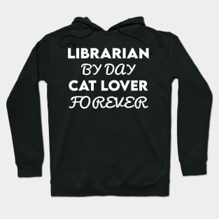 librarian cat Hoodie